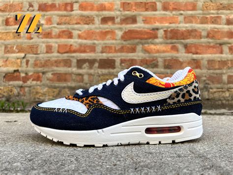 air max 1 denim leopard.